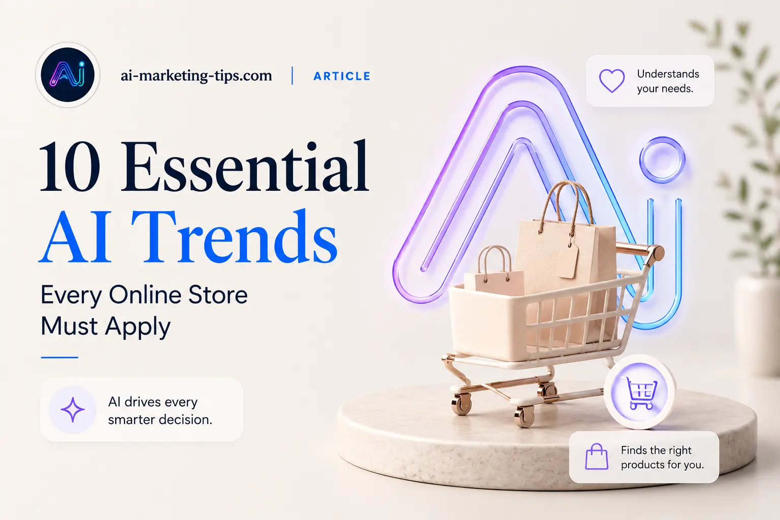 10 Essential AI Trends in Ecommerce Every Online Store Must Apply